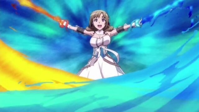 Tsuujou Kougeki ga Zentai Kougeki de Ni-kai Kougeki no Okaasan wa Suki Desu ka ED