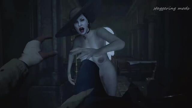 Resident Evil 8: Village — Lady Dimitrescu — Nude Mod (Showcase)