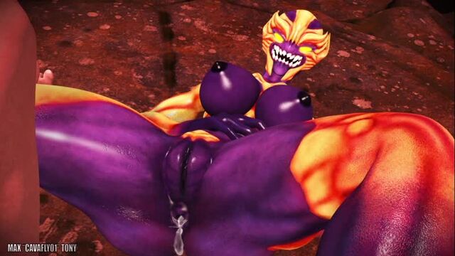 3d Yiff by Cavafly01 Straight Furry Porn Sex E621 FYE Doom r34 rule34 femdom imp demon girl foot fetish