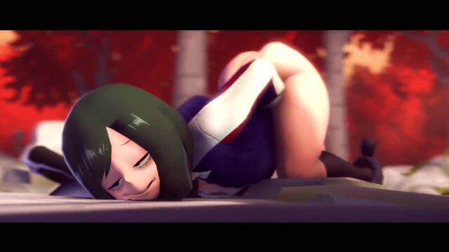 Asui Tsuyu - My hero academia futanari