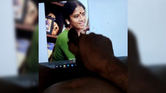Easwari Rao Tamil dusky anuty acterss cum tribute