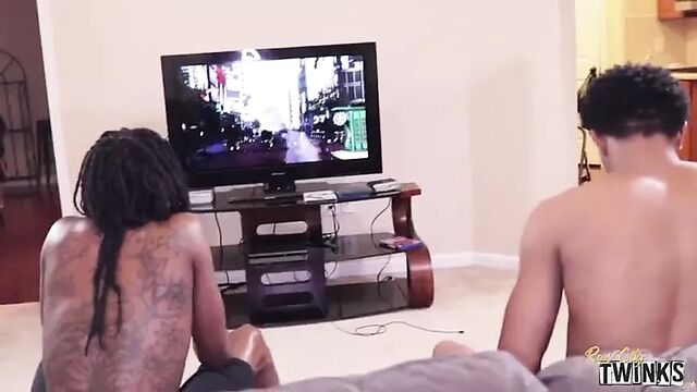 Black Twinks Bareback