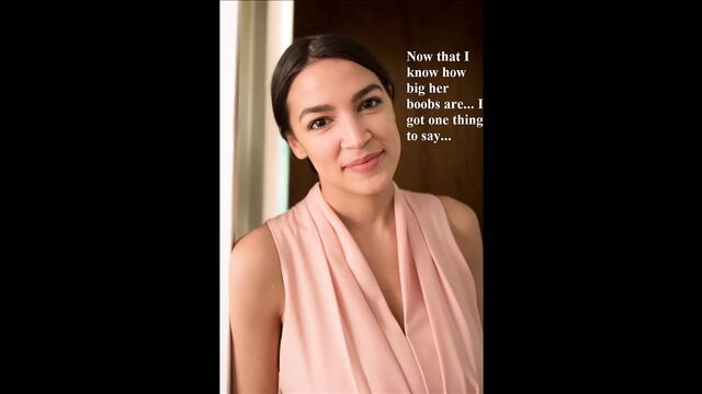 Alexandria Ocasio-Cortez Big Boobs
