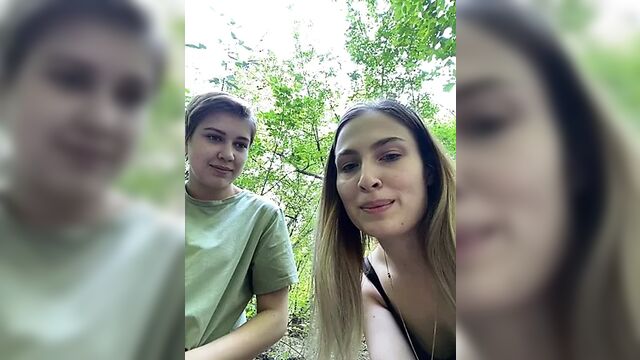 Lesbians in the park