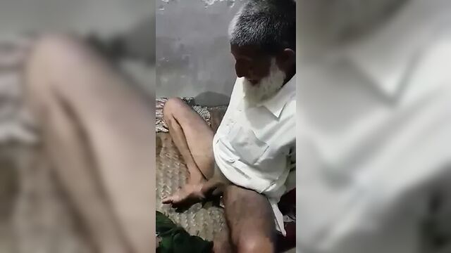 Pakistani Pathan silver beard Grandpas Orgy